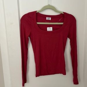 NWT cotton on scoop neck long sleeve